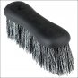 HORZE WESTERN HORSE SOFT GRIP DANDY BRUSH LONG BRISTLE BLACK