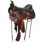16.5" TUCKER 263 HORIZON NORTH STAR TRAIL HEAD LEATHER SADDLE MEDIUM TREE BROWN