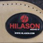 FP101-F HILASON WESTERN GREY WOOL FELT SADDLE PAD W/ LEATHER BORDER