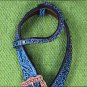 HILASON WESTERN LEATHER BELT ONE EAR BRIDLE HEADSTALL BREAST COLLAR TURQUOISE