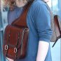 BG107DBSHL-F HILASON WESTERN LEATHER SADDLE SHOULDER BAG
