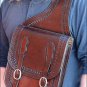 BG107DBSHL-F HILASON WESTERN LEATHER SADDLE SHOULDER BAG