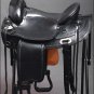 DF200BK-F HILASON WIDE GULLET OR DRAFT HORSE WESTERN TRAIL ENDURANCE SADDLE 16"