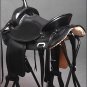 DF200BK-F HILASON WIDE GULLET OR DRAFT HORSE WESTERN TRAIL ENDURANCE SADDLE 16"