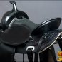 DF200BK-F HILASON WIDE GULLET OR DRAFT HORSE WESTERN TRAIL ENDURANCE SADDLE 16"
