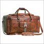 AW856 AMERICAN WEST ANTIQUE BROWN LEATHER LUGGAGE RODEO BAG SHOULDER HANDBAG