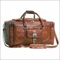 AW856 AMERICAN WEST ANTIQUE BROWN LEATHER LUGGAGE RODEO BAG SHOULDER HANDBAG