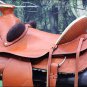 NI-W04 WESTERN LEATHER COWBOY WADE RANCH ROPING HORSE SADDLE 16" 17" W/ TACK SET