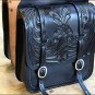 BH108BK-F HILASON WESTERN LEATHER COWBOY TRAIL RIDE HORSE SADDLE BAG