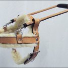 HILASON TAN PADDED GENUINE LEATHER GUIDE DOG HARNESS SIZE SML, MED, LRG & XL