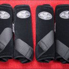 BLACK MEDIUM PROFESSIONAL CHOICE SMB3 SPORTS MEDICINE HORSE BOOTS SET OF 4