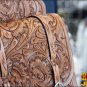 BH102SHL-F HILASON WESTERN LEATHER SADDLE SHOULDER BAG