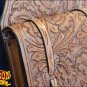 BH102SHL-F HILASON WESTERN LEATHER SADDLE SHOULDER BAG