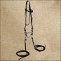 NEW HILASON SYNTHETIC HORSE BROWBAND BRIDLE HEADSTALL SPLIT REINS BIT CURB CHAIN