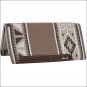 32" X 34" CLASSIC EQUINE ESP WOOL FOAM DURABLE HORSE SADDLE TOP PAD BROWN TAN