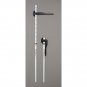 TOUGH 1 HORSE SURE MEASURE HEIGHT STANDARD TELESCOPIC CARRYING POLISHED ALUMINUM
