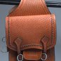BH113-F HILASON WESTERN LEATHER COWBOY TRAIL RIDE HORSE SADDLE BAG