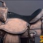 DF203RO HILASON WESTERN DRAFT HORSE TRAIL PLEASURE RIDING ENDURANCE SADDLE 16 17
