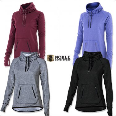 NOBLE OUTFITTERS FIRST CRUSH COWL POLYESTER LADIES FIT TOP