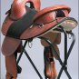 TW108MA-F HILASON TREELESS WESTERN TRAIL BARREL RACING LEATHER HORSE SADDLE 15"