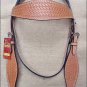 HILASON WESTERN LEATHER BRIDLE HEADSTALL TAN BASKET WEAVE HAND TOOL