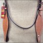 HILASON WESTERN LEATHER BRIDLE HEADSTALL TAN BASKET WEAVE HAND TOOL