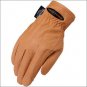 10 SIZE TAN HERITAGE COLD WEATHER RIDING LEATHER GLOVES HORSE EQUESTRIAN