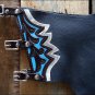 F-CH209 BULL RIDING SOFT SMOOTH LEATHER RODEO WESTERN CHAPS