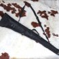 GL100BK-F GLANOR BLACK RUGGED DISTRESS BUFFALO LEATHER SHOT GUN SLIP CASE