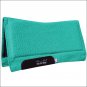 PROFESSIONAL CHOICE COMFORT FIT SMX AIR RIDE HORSE WOOL SADDLE PAD EMERALD