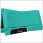 PROFESSIONAL CHOICE COMFORT FIT SMX AIR RIDE HORSE WOOL SADDLE PAD EMERALD
