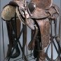 WD013DBRO 16" HILASON BIG KING WESTERN WADE RANCH ROPING COWBOY TRAIL SADDLE