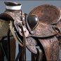 WD013DBRO 16" HILASON BIG KING WESTERN WADE RANCH ROPING COWBOY TRAIL SADDLE