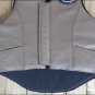 PV805-F HILASON LEATHER PRO RODEO BULL RIDING PROTECTIVE VEST XXX LRG - GREY