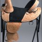 HILASON CLASSIC SERIES TREELESS WESTERN TRAIL BARREL RACING LEATHER SADDLE 16"
