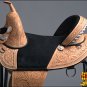HILASON CLASSIC SERIES TREELESS WESTERN TRAIL BARREL RACING LEATHER SADDLE 16"
