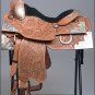 BH116-F HILASON WESTERN LEATHER EQUITATION HORSE SHOW TRAIL PLEASURE SADDLE 16"
