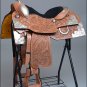 BH116-F HILASON WESTERN LEATHER EQUITATION HORSE SHOW TRAIL PLEASURE SADDLE 16"