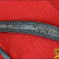 HILASON WESTERN LEATHER HORSE HEADSTALL BREAST COLLAR BLACK RUSTIC VINTAGE