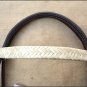 S514 HILASON WESTERN RAWHIDE BRAIDED LEATHER HORSE HEADSTALL CHOCOLATE BROWN