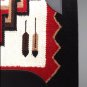 FE360-F MADE IN USA HILASON WESTERN WOOL FELT SADDLE BLANKET PAD BLACK MAROON