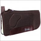 30X33 PROFESSIONAL CHOICE SMX AIR RIDE ORTHOSPORT HORSE FLEECE SADDLE PAD BROWN
