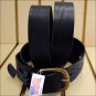 36in. JUSTIN BASIC WORK LEATHER MANS BELT BLACK MADE IN THE USA