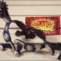 HILASON ANTIQUE BROWN YOUTH SHOW SPURS AB JINGLE BOBS