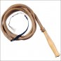 8FT TOUGH-1 NATURRAL WAXED BRAIDED NYLON BULL WHIP
