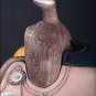 OS053-F HILASON BIG KING WESTERN WADE RANCH ROPING COWBOY TRAIL SADDLE 16"