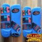MEDIUM HILASON AZTEC BLUE HORSE FRONT REAR LEG PROTECTION SPORTS BOOT 4 PACK
