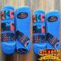 MEDIUM HILASON AZTEC BLUE HORSE FRONT REAR LEG PROTECTION SPORTS BOOT 4 PACK