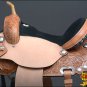 TO104-F HILASON TREELESS WESTERN BARREL RACING TRAIL PLEASURE SADDLE 14"
