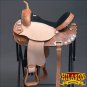 TO104-F HILASON TREELESS WESTERN BARREL RACING TRAIL PLEASURE SADDLE 14"